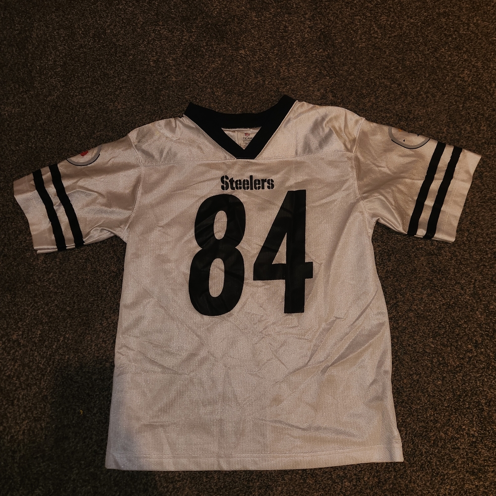 NFL White and Black Jersey Classic Athletic Design